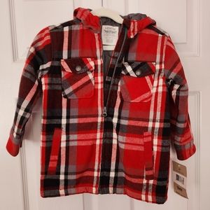 Levi's Kids flannel lined jacket, size 4T